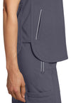 Pewter - Women's Skyler Scrub Top (View 2)