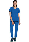 Royal - Women's Skyler Scrub Top (View 3)