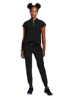 BLACK - Women's Sandy Scrub Top (View 3)
