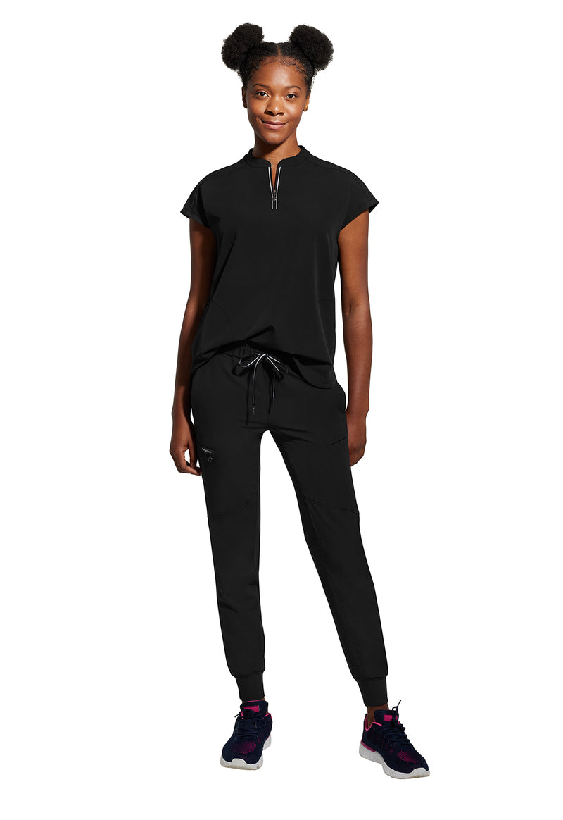 BLACK - Women's Sandy Scrub Top (View 3)