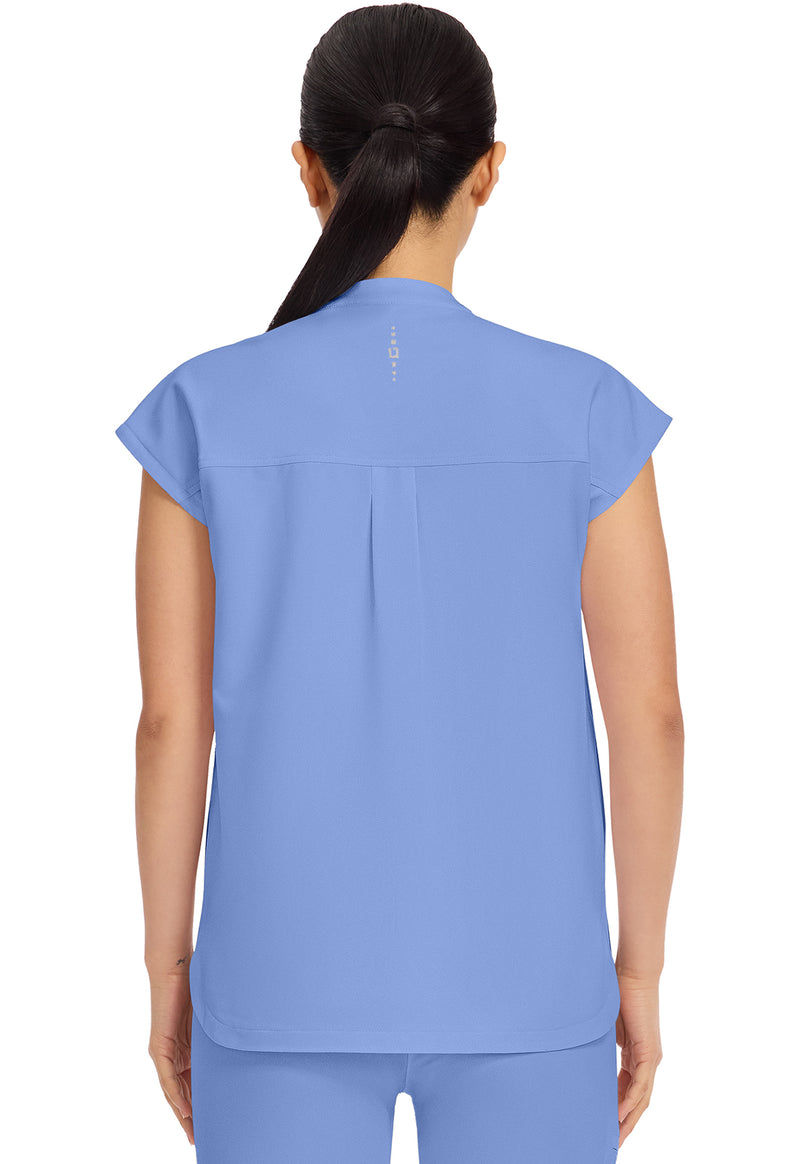 CEIL - Healing Hands 360 Women Scrub Top - Back View