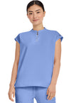 CEIL - Healing Hands 360 Women Scrub Top - Front View