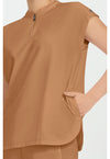 Caramel Cafe - Women's Sandy Scrub Top (View 3)