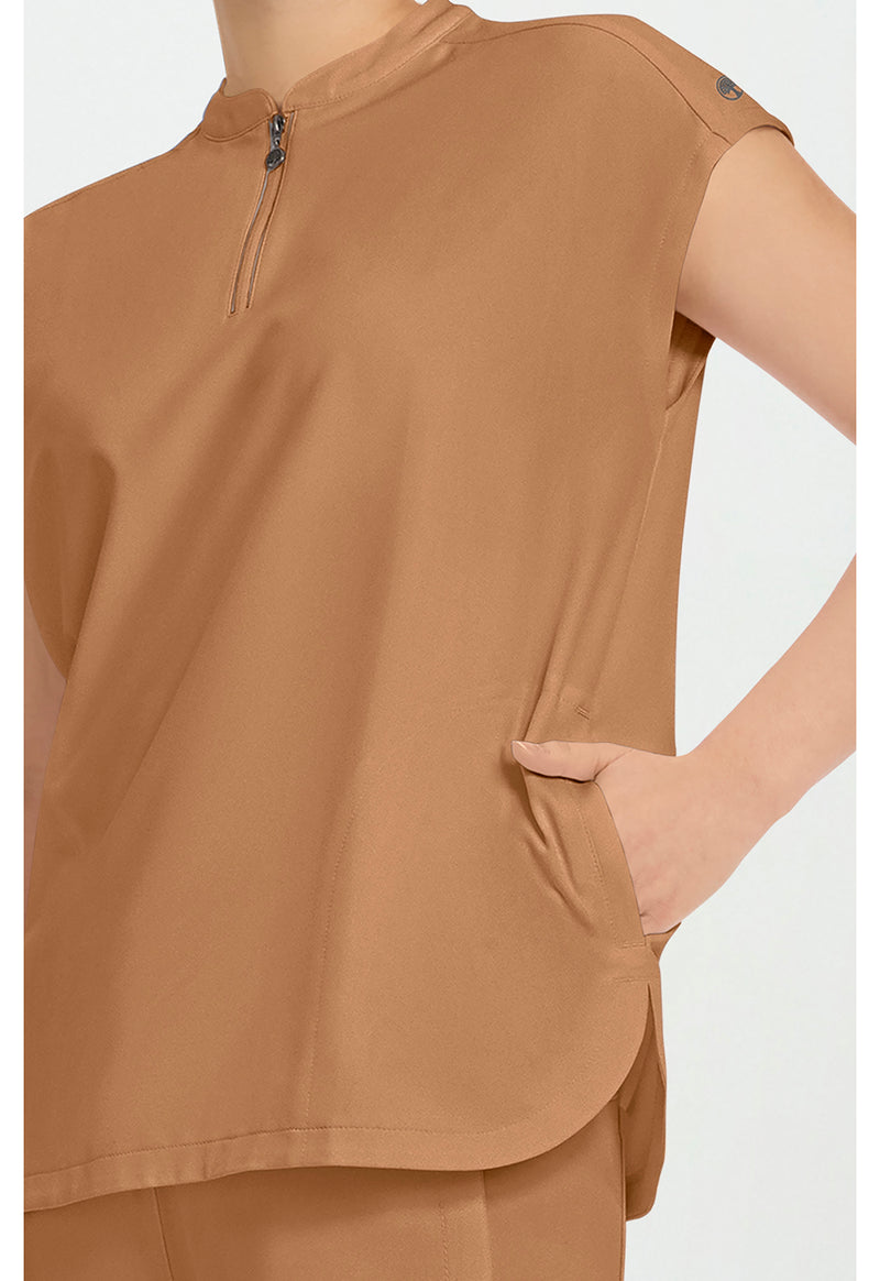 Caramel Cafe - Women's Sandy Scrub Top (View 3)