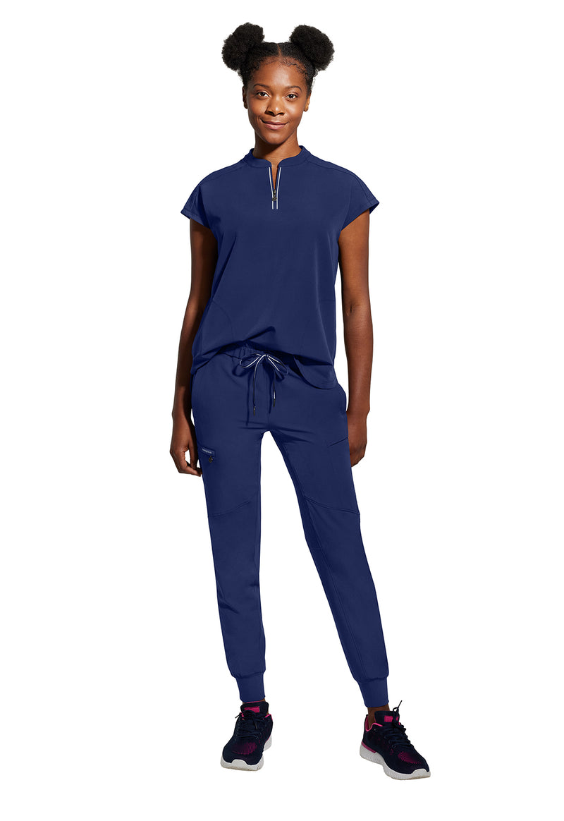 Navy - Women's Sandy Scrub Top (View 3)