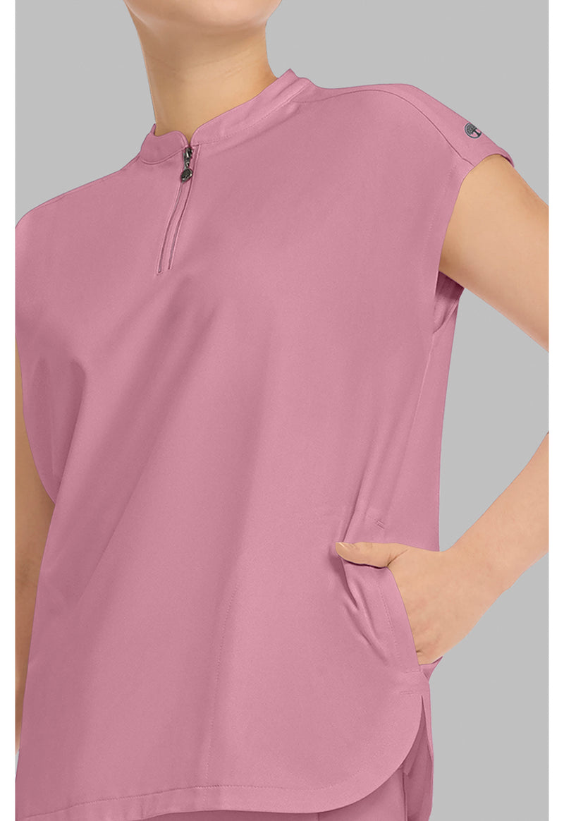 Precious Pink - Women's Sandy Scrub Top (View 3)