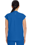 Royal - Healing Hands 360 Women Scrub Top - Back View