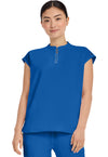 Royal - Healing Hands 360 Women Scrub Top - Front View