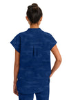 navy - Journey Camo Top (Back)