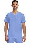 CEIL - Healing Hands 360 Men Scrub Top - Front View