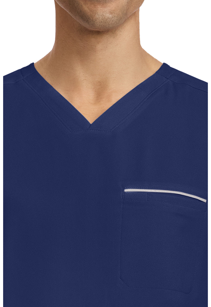 Navy - Men's Spencer Scrub Top (View 2)