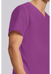 Plum Violet - Men's Spencer Scrub Top (View 4)