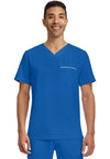 Royal - Healing Hands 360 Men Scrub Top - Front View