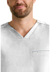 Silver Stone - Men's Spencer Scrub Top (View 2)