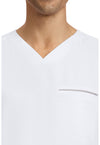 WHITE - Men's Spencer Scrub Top (View 2)