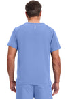 CEIL - Healing Hands 360 Men Scrub Top - Back View