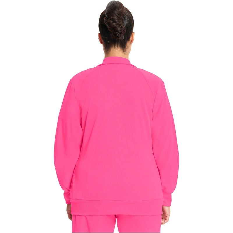 carmine pink - Zip Front Jacket