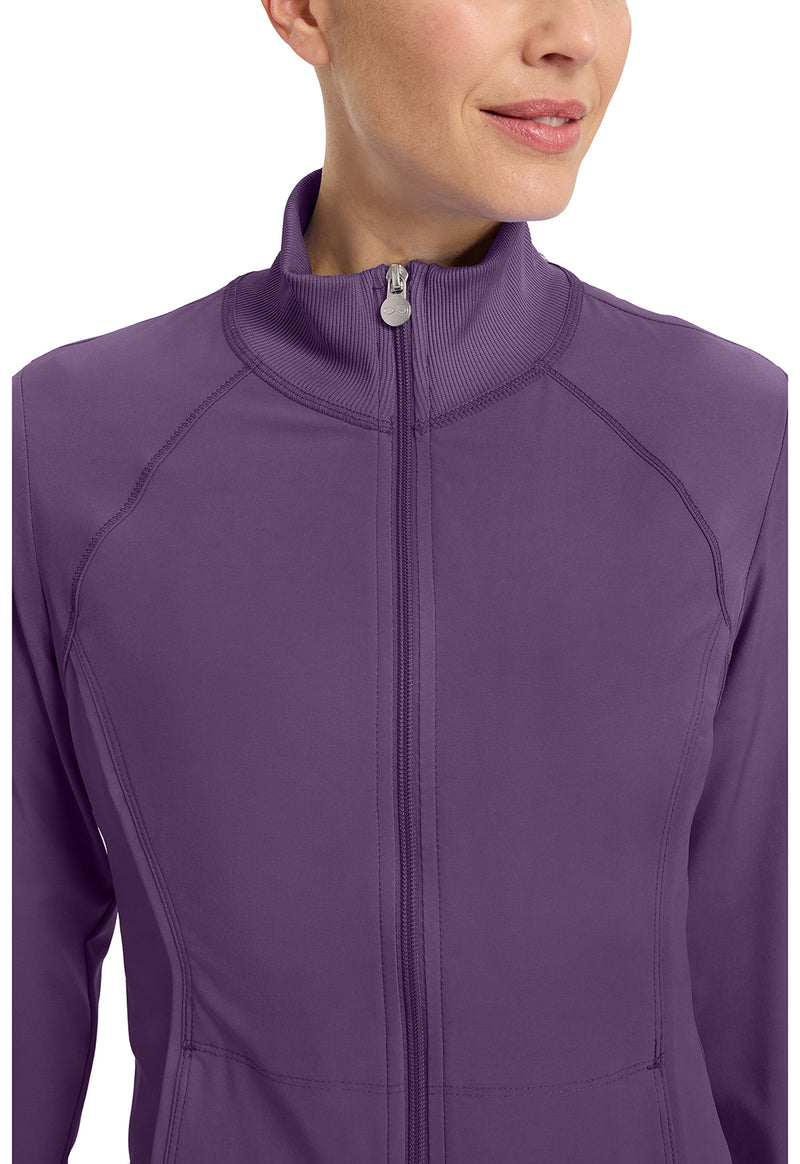 eggplant - Zip Front Jacket (View 2)
