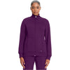 eggplant - Zip Front Jacket