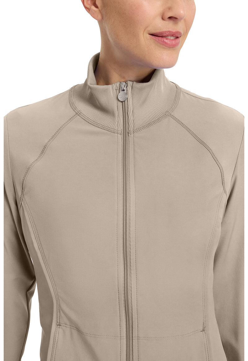 khaki - Zip Front Jacket (View 2)
