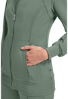 olive - Zip Front Jacket (View 3)