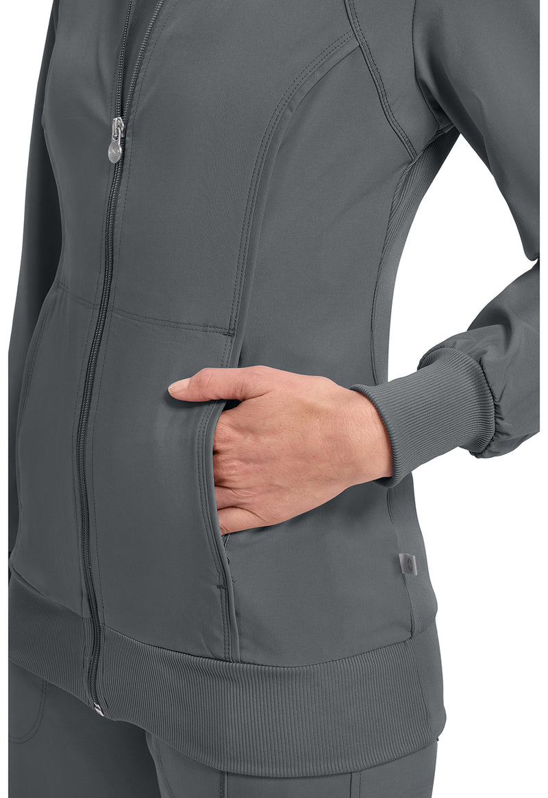pewter - Zip Front Jacket (View 3)