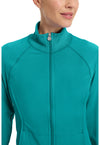 teal blue - Zip Front Jacket (View 2)