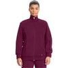 wine - Zip Front Jacket