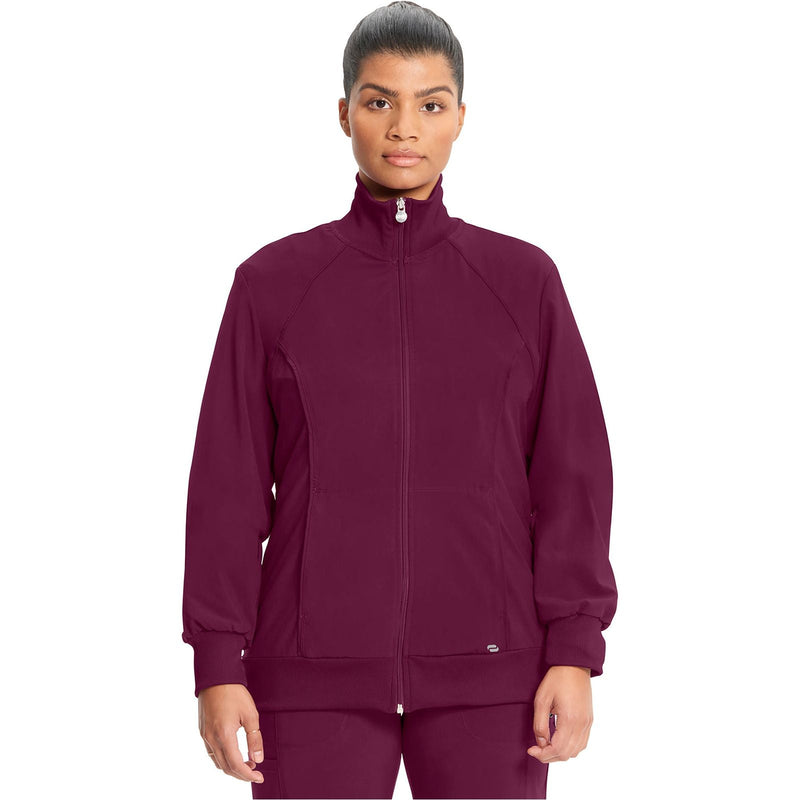 wine - Zip Front Jacket