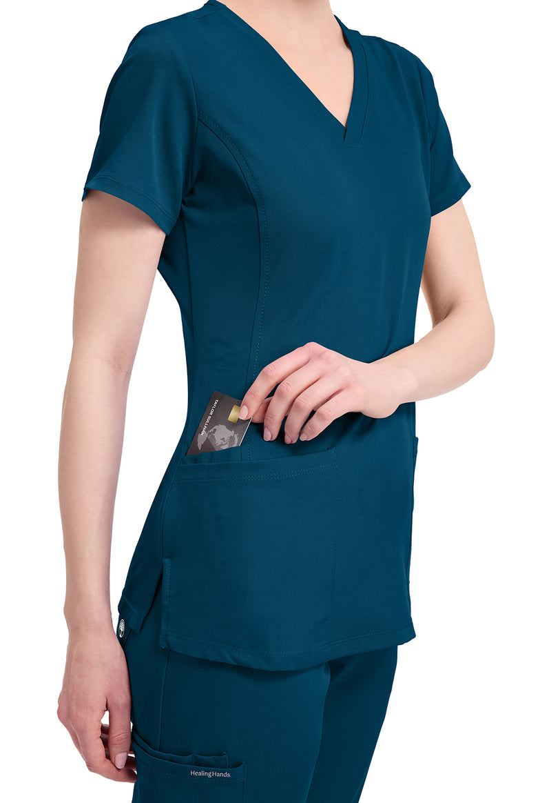 Caribbean - Women's Monica Scrub Top (View 3)