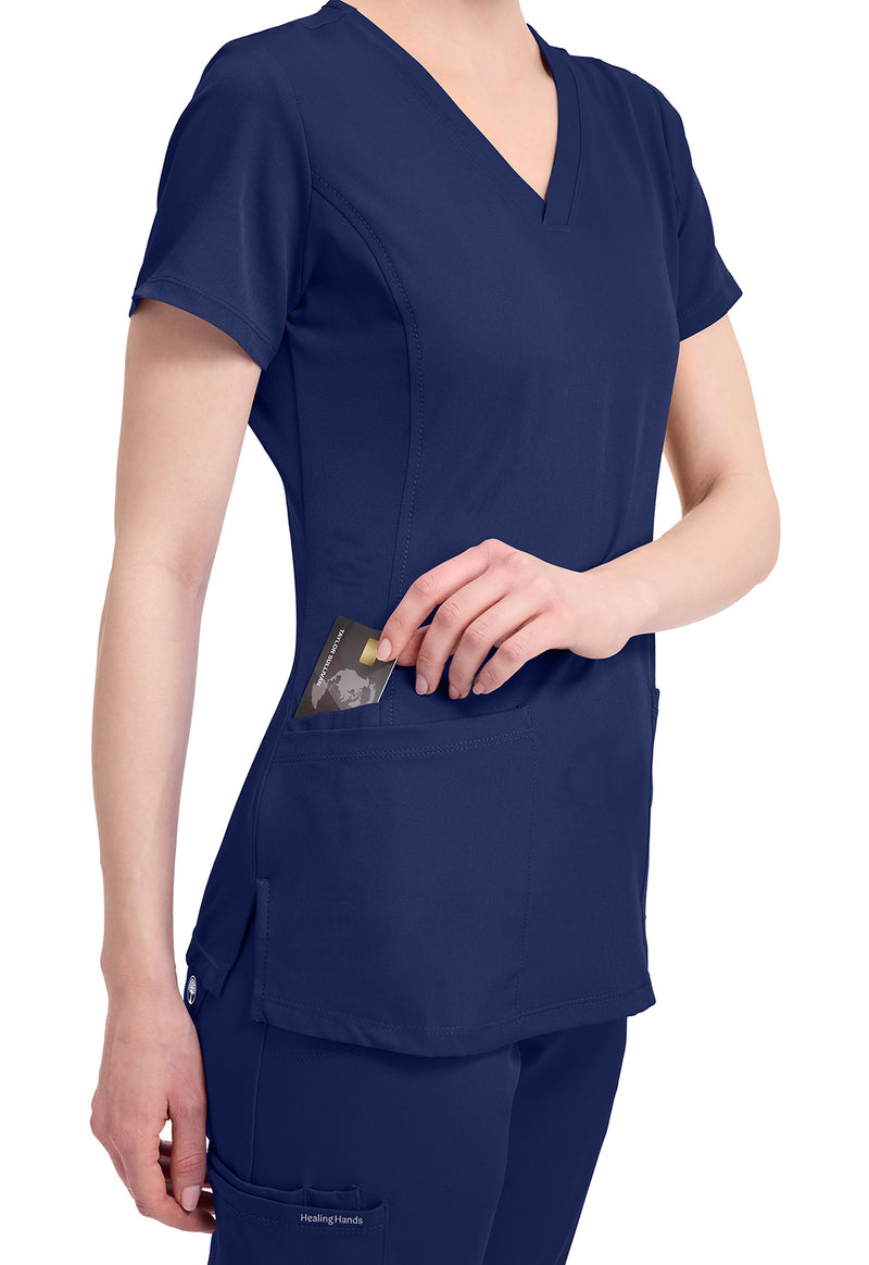 navy - Monica Top (View 3)