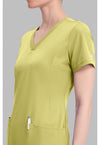 Retro Lime - Women's Monica Scrub Top (View 2)