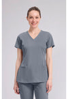 Trade Winds - Healing Hands Works Women Scrub Top - Front View