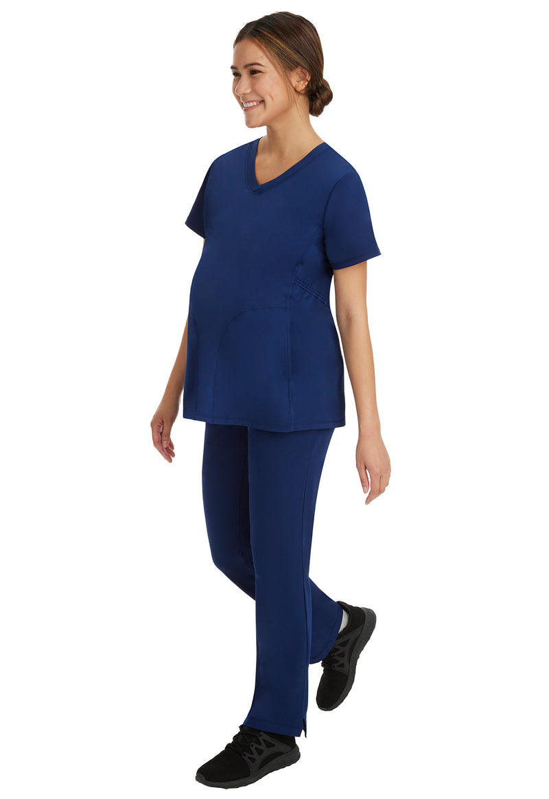navy - Mila Maternity Top (View 3)