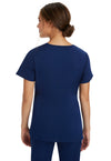 navy - Mila Maternity Top (Back)