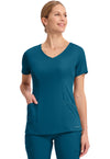 Caribbean - Healing Hands Works Women Scrub Top - Front View