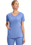 CEIL - Healing Hands Works Women Scrub Top - Front View