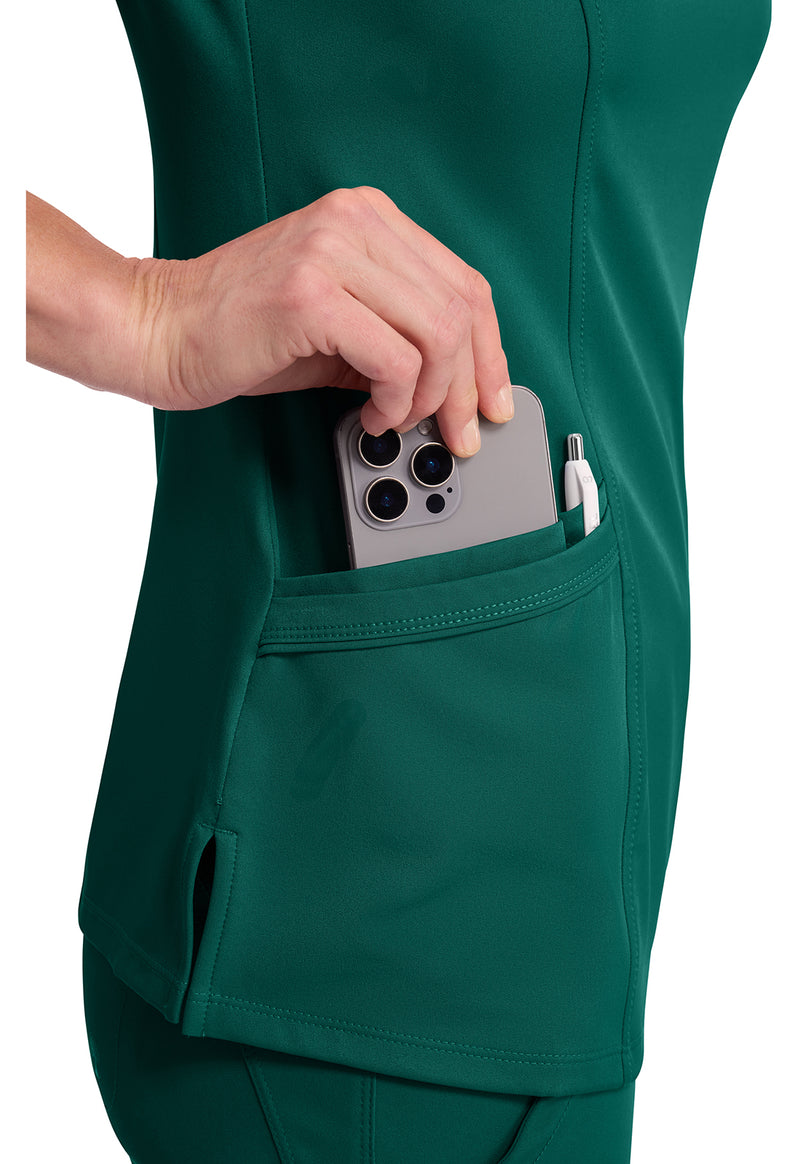 Hunter - Women's Madison Scrub Top (View 3)