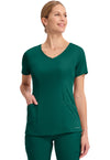 Hunter - Healing Hands Works Women Scrub Top - Front View