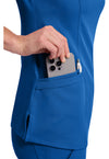 Royal - Women's Madison Scrub Top (View 3)