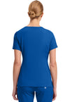 Royal - Healing Hands Works Women Scrub Top - Back View