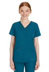 Caribbean - Healing Hands Works Women Scrub Top - Front View
