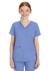 CEIL - Healing Hands Works Women Scrub Top - Front View