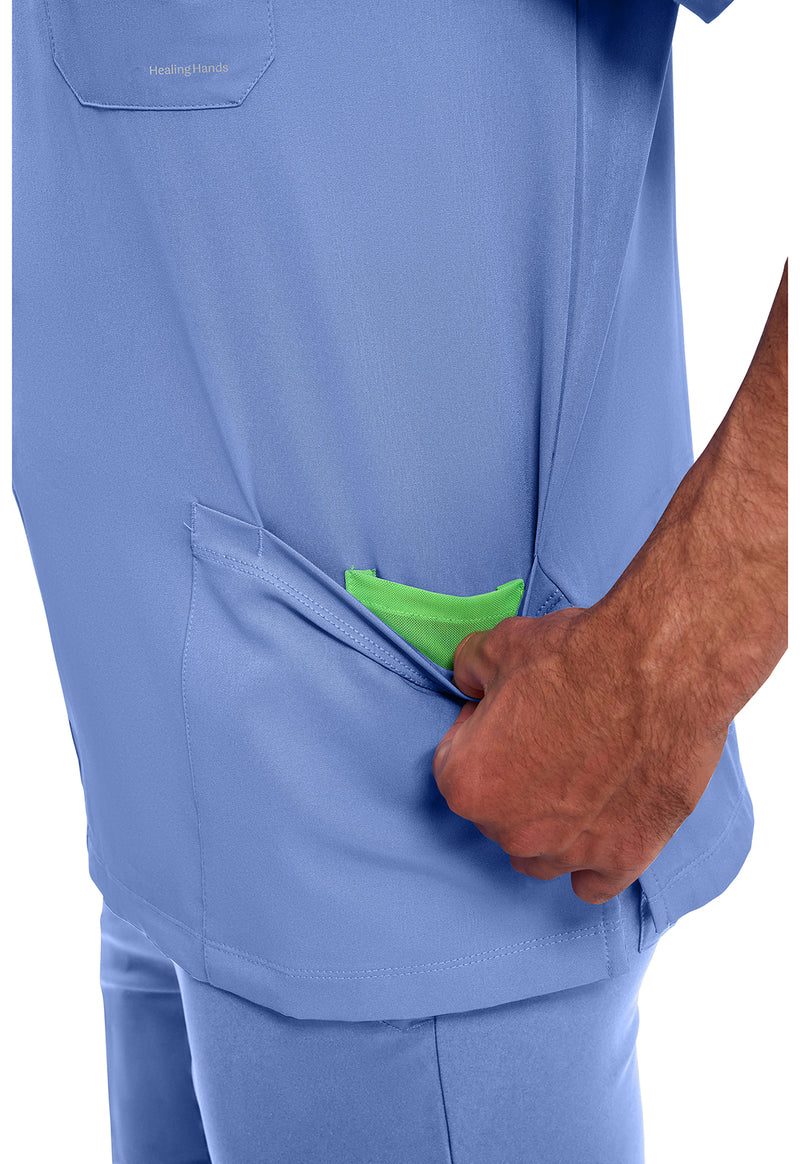 CEIL - Men's Mathew Scrub Top (View 3)
