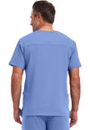CEIL - Healing Hands Works Men Scrub Top - Back View