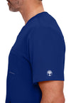 Galaxy Blue - Men's Mathew Scrub Top (View 2)