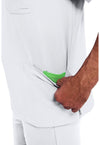 WHITE - Men's Mathew Scrub Top (View 3)