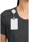 black - Round Neck Top (View 3)