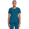 caribbean blue - Round Neck Top