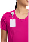 carmine pink - Round Neck Top (View 3)
